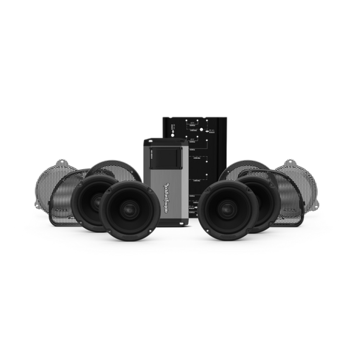 Rockford Fosgate 2014+ Harley-Davidson Road Glide/Street Glide Ultra Stage 2 Audio Kit