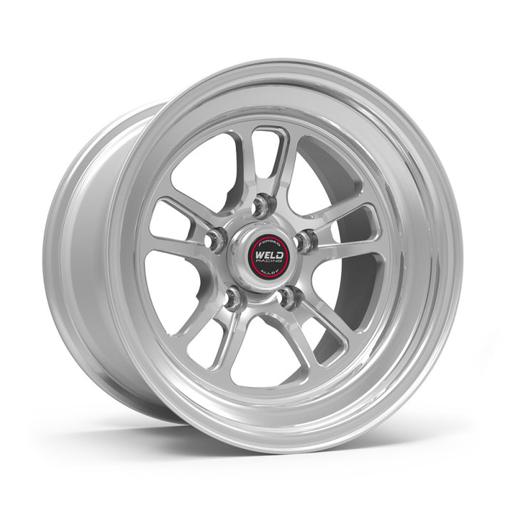 Weld S70 RT-S 15x9in / 5x114.3 BP / 7.5in. BS - Polished Center - Polished Shell Wheel