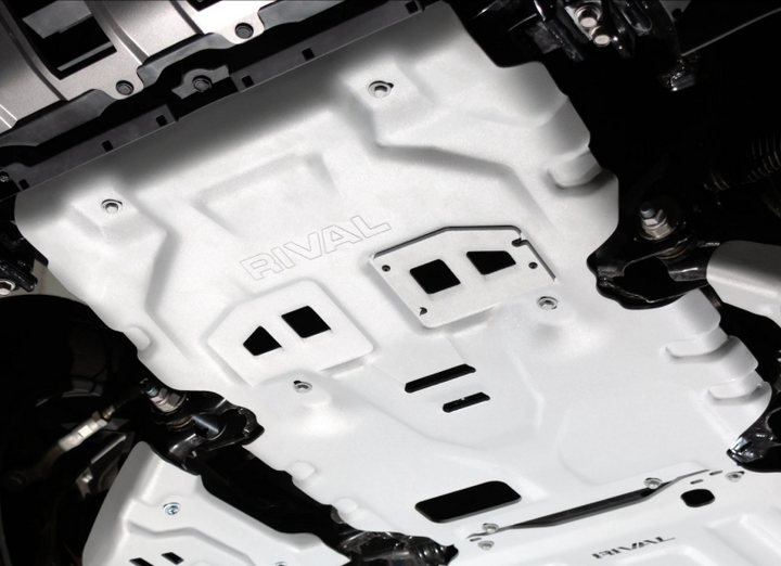 Rival 24-26 Toyota Tacoma Toyota 4Runner Toyota Land Cruiser Aluminum Engine Skid Plate
