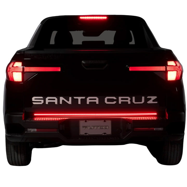 Putco 22-24 Hyundai Santa Cruz 48In Freedom Blade Direct Fit Kit Tailgate Bars