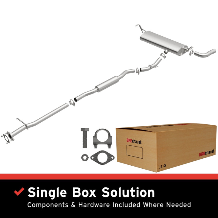 MagnaFlow BRE Exhaust Kit 08-14 Nissan Rogue 2.5L