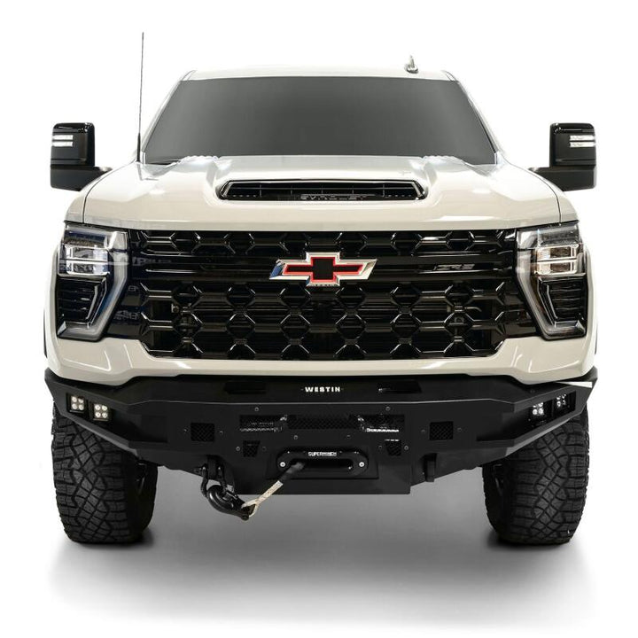 Westin 2024+ Chevrolet Silverado 2500/3500 Pro-Series Front Bumper - Textured Black