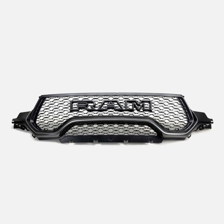 Anderson Composites 2021 Dodge RAM TRX Carbon Fiber Front Grille - Lower Trim