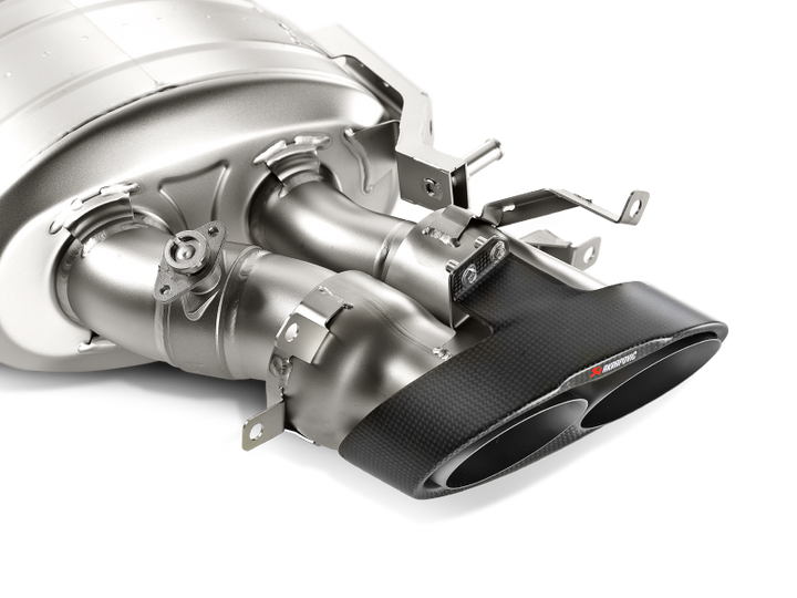 Akrapovic 14-17 Audi RS6 Avant (C7) Evolution Line Cat Back (Titanium) w/ Carbon Tips