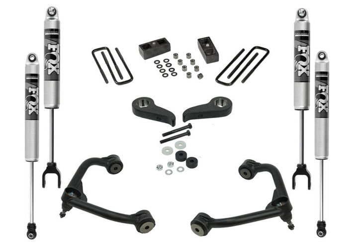 Superlift 20-24 Chevrolet Silverado / 20-24 GMC Sierra 3in Lift Kit w/ Fox 2.0 Shocks