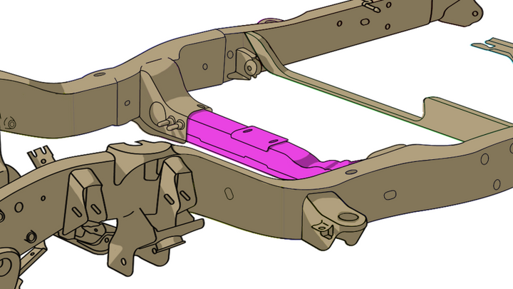 Rustbuster Transmission Crossmember