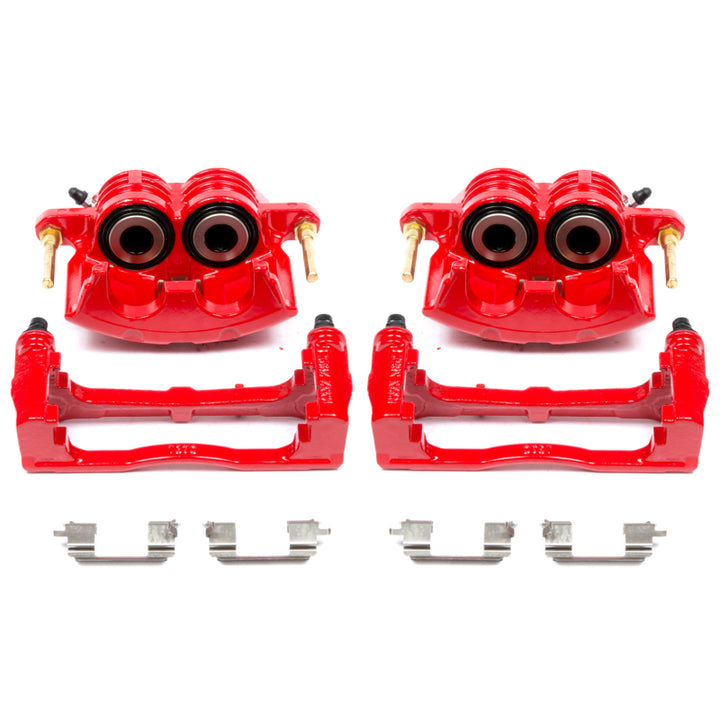 Power Stop 04-05 Buick Rainier Front Red Calipers w/Brackets - Pair