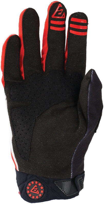 Answer Peak Flo Gloves Black/Red/White - XS