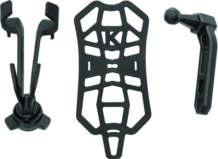 Kuryakyn Free-Flex Device Holder Perch Mount Black