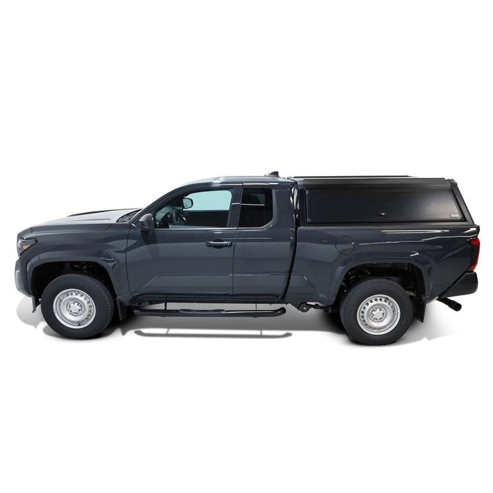 Westin EXP Truck Cap COMPLETE KIT A + BS (24-25 Toyota Tacoma DC 6ft. Bed) - Black