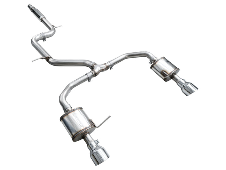 AWE Tuning 22-25 Volkswagen Jetta GLI Touring Edition Exhaust - Chrome Silver Tips