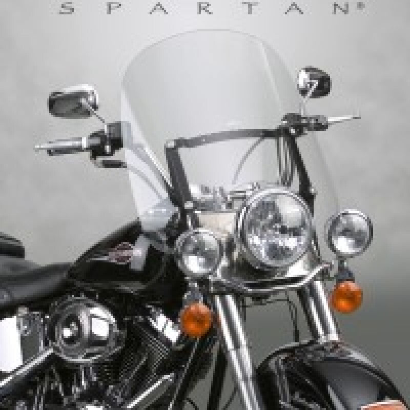 National Cycle 86-17 Harley-Davidson FX Softail Spartan Windshield 19 in.-Clear