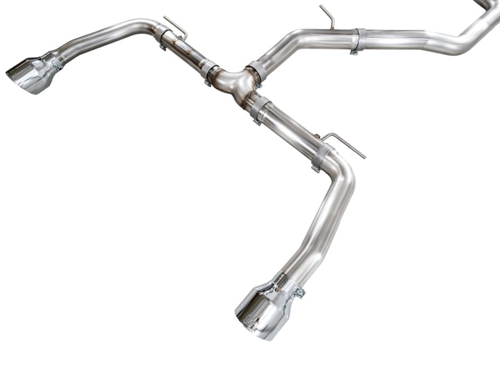 AWE Tuning 22-26 Hyundai Elantra N Track Edition Cat-Back Exhaust - Chrome Silver Tips