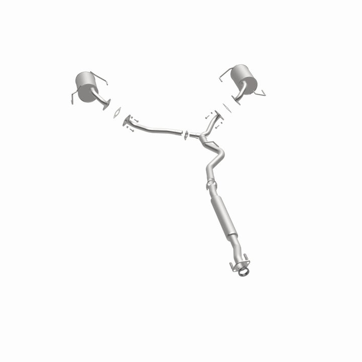 BRExhaust 06-09 Subaru Outback 2.5L Exhaust Kit