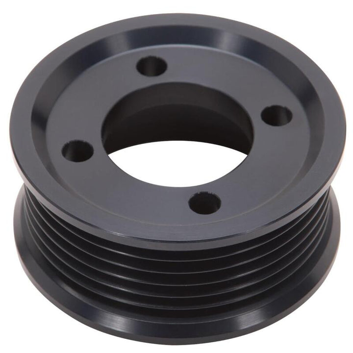Edelbrock Pulley Supercharger Enforcer 8 Rib 3.5In Black