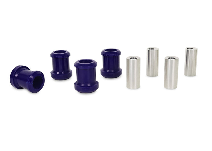 SuperPro 04-11 Mazda RX-8 Camber Adjustable Front UCA Inner Bushing Kit - Stainless Hardware