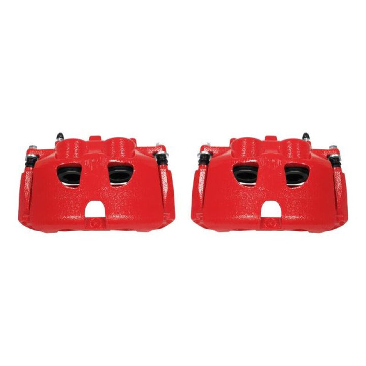 Power Stop 10-17 Ford Expedition Front Red Calipers w/Brackets - Pair