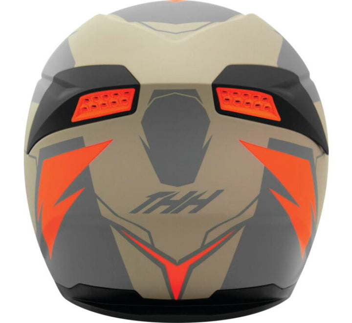 THH Helmets T810S Turbo Gray/Orange - XS