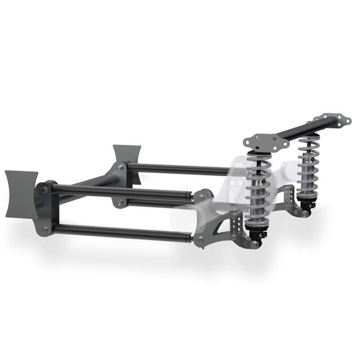 QA1 Pro Parallel 4-Link System Double Adjust Coilovers- (Rear)