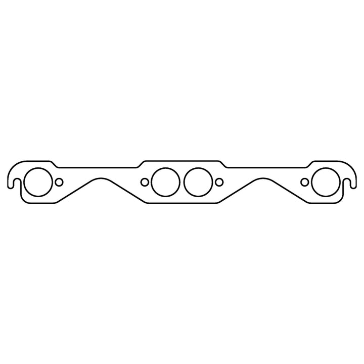 Cometic Chevy Gen-I Small Block V8 .043in Copper Exhaust Manifold Gasket Set - 1.500in Round Port