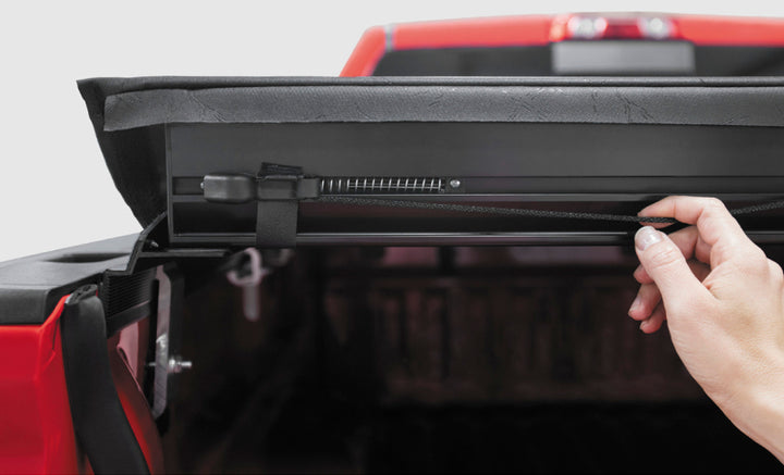 Access Original 2022+ Rivian R1T 4ft 6in Bed (w/ OEM Tonneau Track) Roll-Up Cover