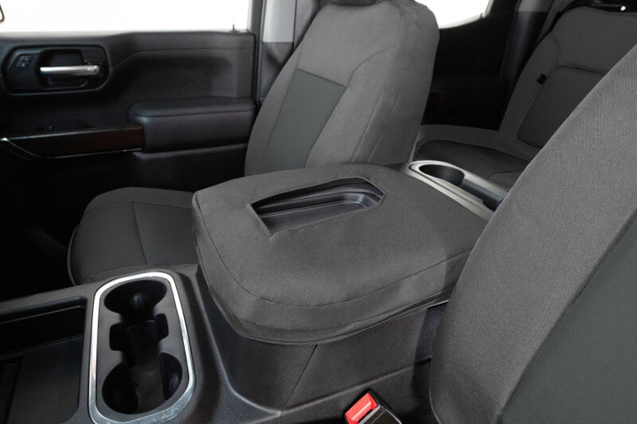 Covercraft 15-20 Ford F150 Endura PrecisionFit Custom Front Row Seat Covers - Silver/Charcoal