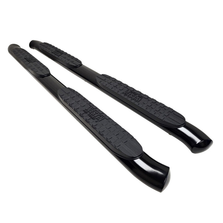 Westin 25-26 Toyota 4Runner PRO TRAXX 4 Oval Nerf Step Bars - Semi-Gloss Black