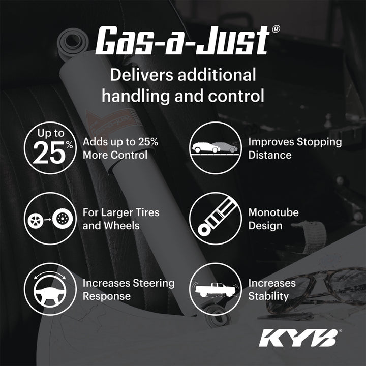 KYB 19-23 Ford Ranger Gas-A-Just Gas Strut - Front