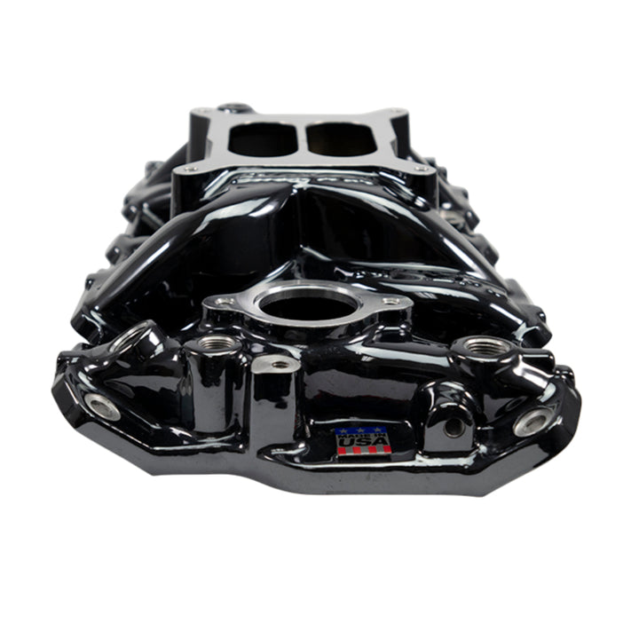 Edelbrock 55-86 Chevy SB Performer EPS Intake Manifold - Black Plasma Finish