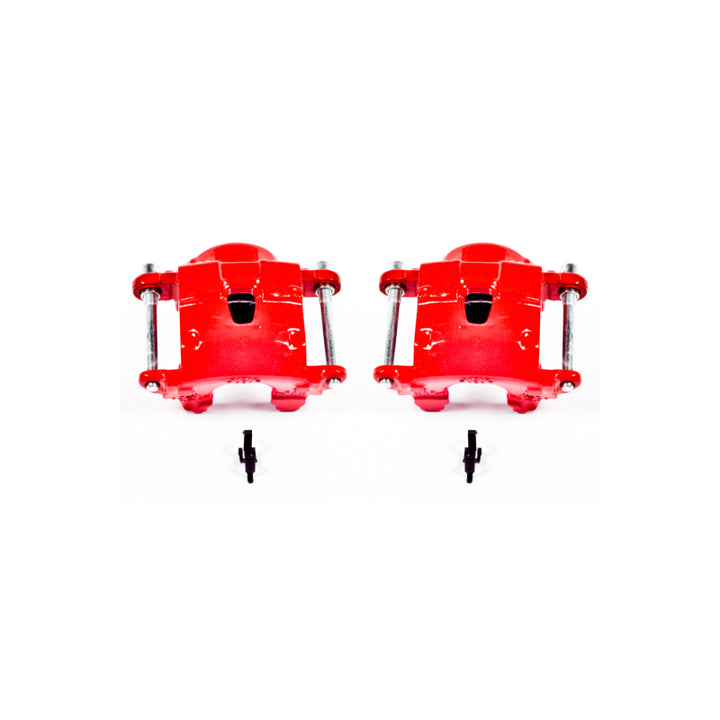 Power Stop 78-85 Avanti II Front Red Calipers w/o Brackets - Pair