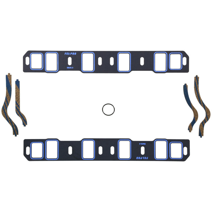 Fel-Pro Ford 260/289/302/351W Windsor SB Intake Manifold Gasket Set - 1.28 x 2.10 Port Size