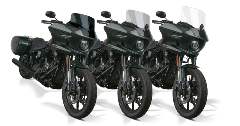 National Cycle 22+ Harley-Davidson LowRider ST V-Stream Quantum Plus Tall Windshield- Clear