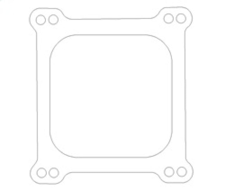 Cometic Holley 4 Barrel 4150 Style .047in Fiber Carburetor Gasket - 4.500in x4.500in - Open Plenum