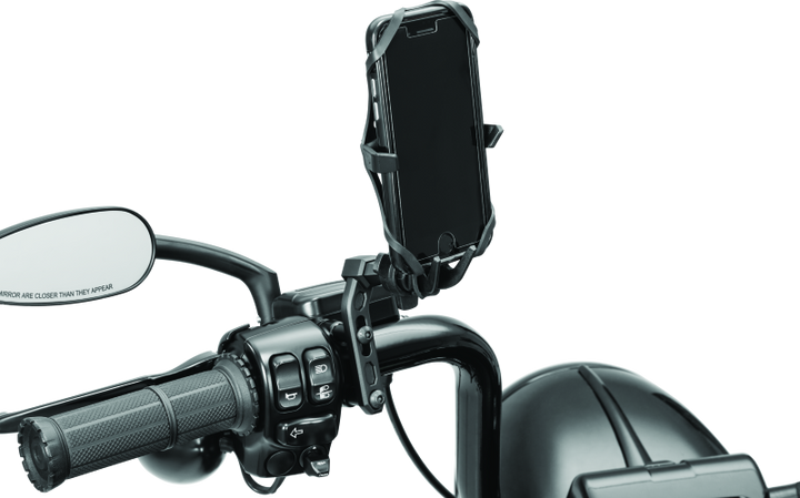 Kuryakyn Free-Flex Device Holder Perch Mount Black