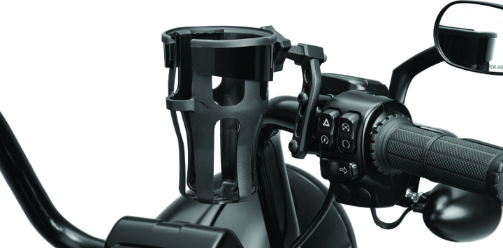 Kuryakyn Reflex Drink Holder Perch Mount Black