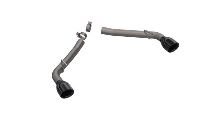 2010-2013 Chevrolet Camaro SS QTP Eliminator Axle Back Black Tips