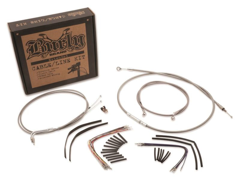 Burly Brand SS Control Kt 14in Gorilla Bar