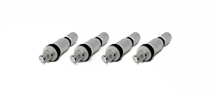 Torque Solution Billet TPMS Valve Stem Kit (Black) 2008+ Subaru Legacy Impreza WRX / STi