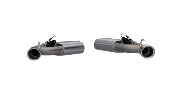 2016-2024 Chevrolet Camaro SS  QTP Screamer Axle Back  Dual Tip Bumper