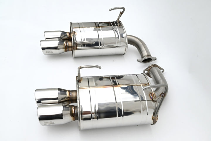 Invidia 22+ Subaru WRX Q300 3.5in. Rolled Dual Wall S.S Tip Axle-back Exhaust
