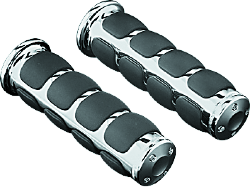 Kuryakyn ISO Universal Grips 7/8inch Bars Chrome