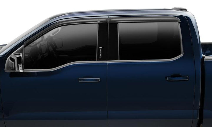 Husky Liners 17-25 Honda Ridgeline Ventvisor Low Pro 4pc - Smoke