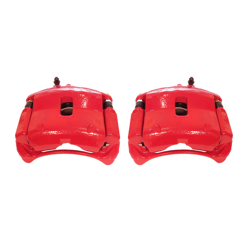 Power Stop 01-02 Acura MDX Front Red Calipers w/Brackets - Pair