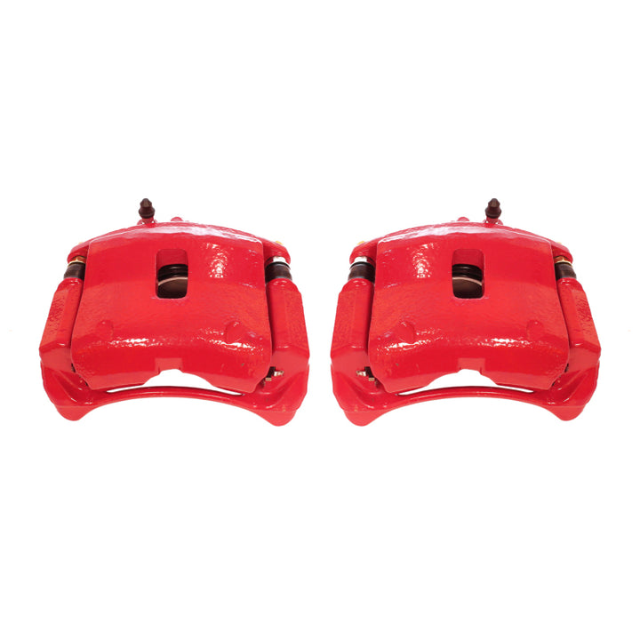 Power Stop 01-02 Acura MDX Front Red Calipers w/Brackets - Pair