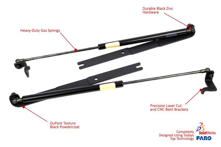 GrimmSpeed 13+ Subaru BRZ / 13+ Scion FR-S Hood Struts