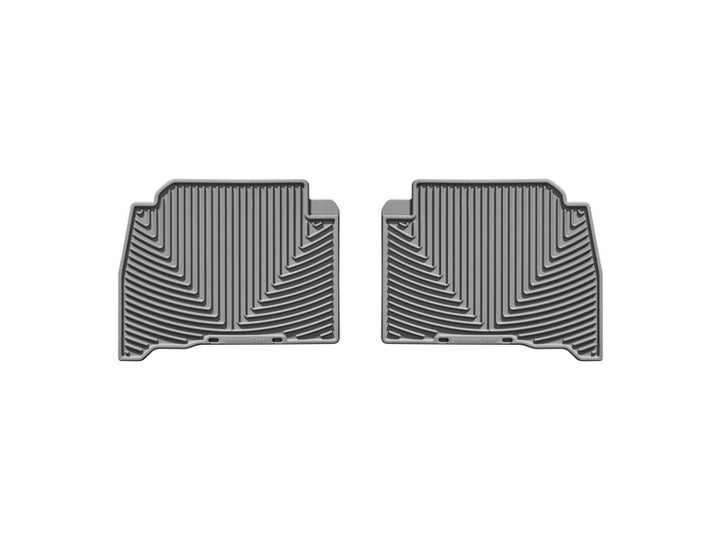 WeatherTech 08-13 Lexus LX570 Rear Rubber Mats - Grey