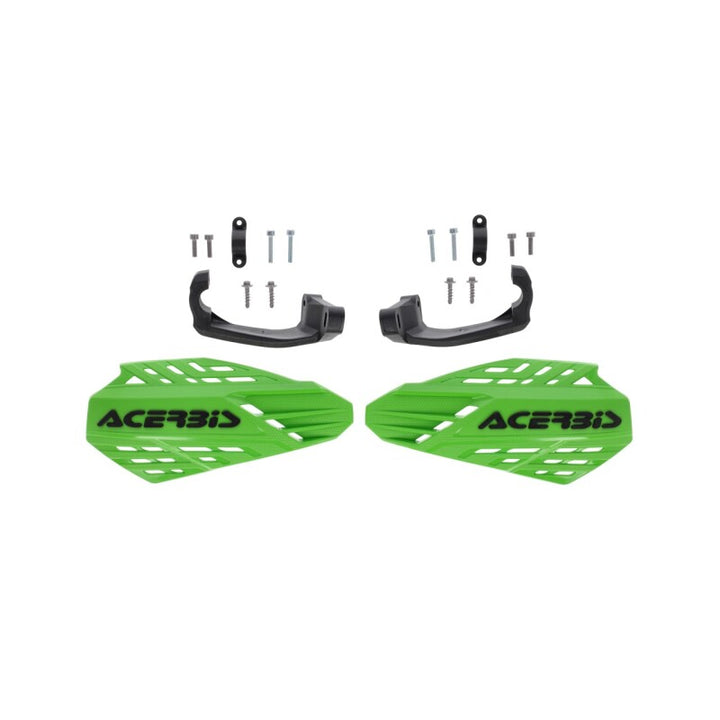 Acerbis Linear Vented Handguard - Green/Black
