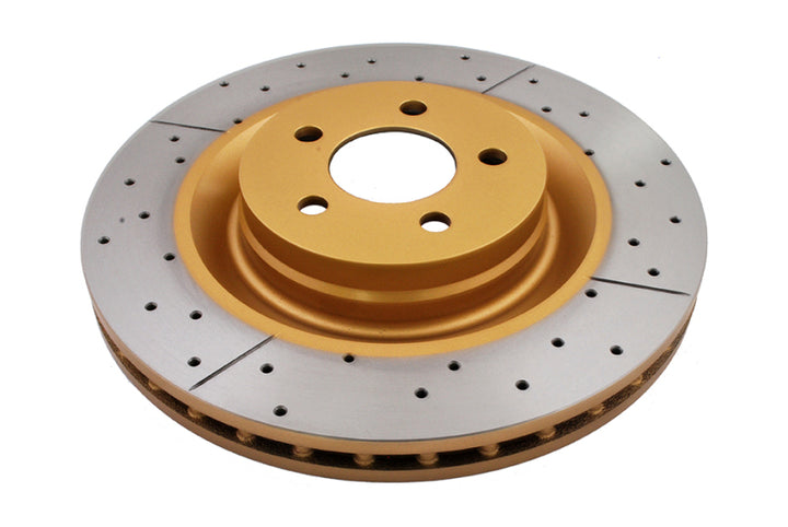 DBA 08-15 Dodge Challenger SRT-8 Front Drilled & Slotted Street Series Rotor