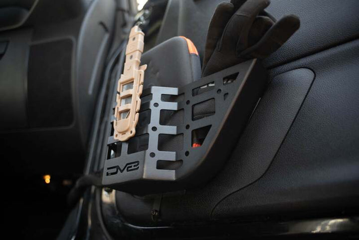 DV8 Offroad 11-18 Jeep Wrangler JK Front Door Pocket Molle Panels