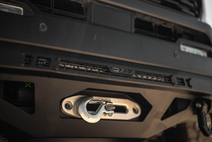 DV8 24-25 Toyota Tacoma Spec Series Front Winch Bumper - Micro-Texture Black